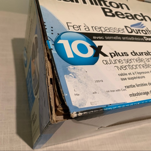 Hamilton Beach Durathlon Vertical Steam Iron - Picture 4 of 4